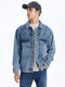 Casual Fit Men's Jean Jacket